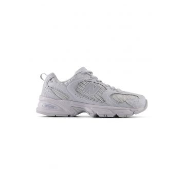 530 Pantofi sport low-cut 530 din plasa cu model unisex - Albastru prafuit