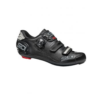 Pantofi ciclism sosea dama  Alba 2 - Negru