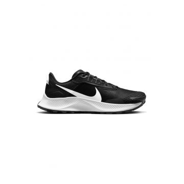 Pantofi cu talpa cu pete decorative pentru alergare Pegasus Trail 3 - Alb/Negru