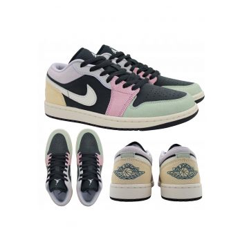 Pantofi Sport -  Air Jordan 1 Low SE IB7109-004 - Multicolor - Amortizare Nike Air Pentru Confort Talpa Din Cauciuc Aderenta Profil Jos Pentru