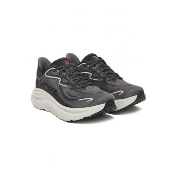 Pantofi sport  Clifton 10 - gri - textil - pentru alergare