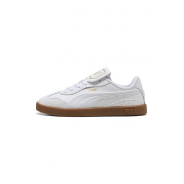 Pantofi sport Club Azura de piele cu garnituri sintetice - Alb