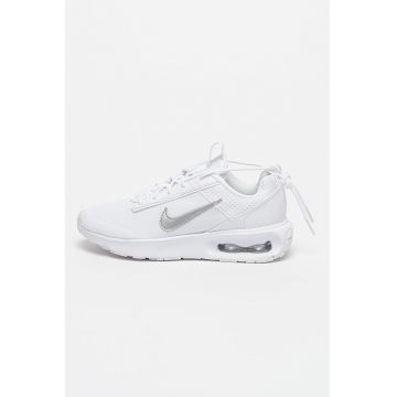 Pantofi sport cu garnituri din piele ecologica Air Max INTRLK LITE - Alb optic/Argintiu