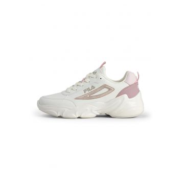 Pantofi sport cu insertii de plasa Felice - Lila pal/Crem