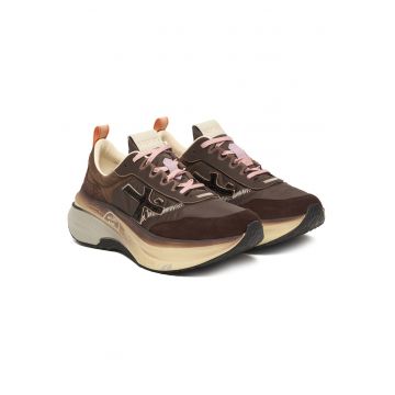 Pantofi sport dama -  sneakers maro - piele naturala
