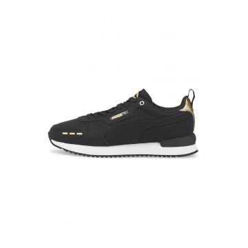 Pantofi sport de piele ecologica R78 Raw - Auriu/Negru