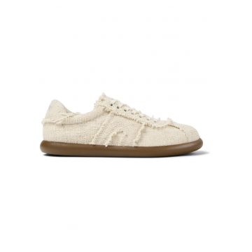 Pantofi sport din bumbac organic Soller 232573 - Bej deschis
