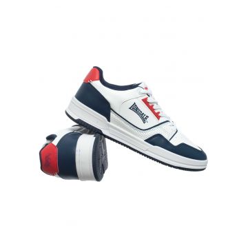 Pantofi sport din piele ecologica cu logo