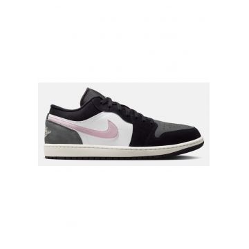 Pantofi sport din piele nabuc cu design colorblock Air  1 Low SE