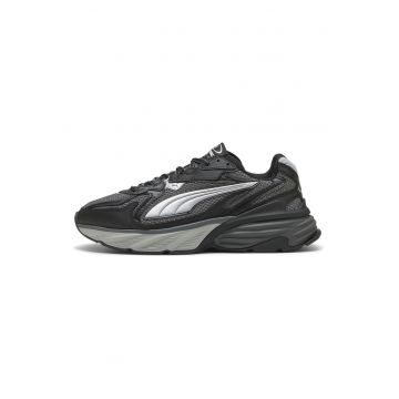 Pantofi sport Fade Nitro din material textil cu garnituri sintetice - Negru