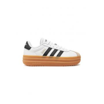 Pantofi sport flatform din piele VL Court Bold - Alb