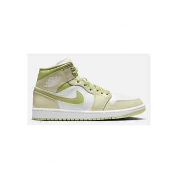 Pantofi sport high-cut din piele cu logo Air  1