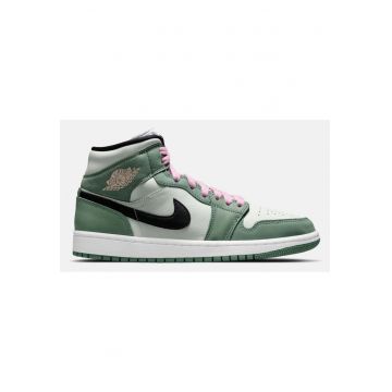 Pantofi sport inalti - din piele - cu design colorblock Air  1