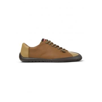 Pantofi sport Peu Path+ de piele - Maro