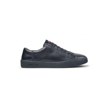Pantofi sport Peu Touring de piele cu sireturi elastice - Albastru