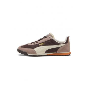 Pantofi sport Retrojet SD de piele intoarsa cu model colorblock - Maro inchis/Maro deschis/Bej deschis