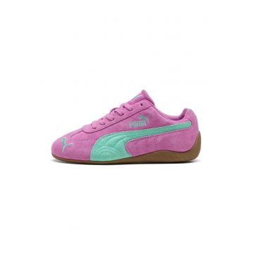 Pantofi sport Speedcat Vibes din piele intoarsa - Albastru glaciar/Roz orhidee