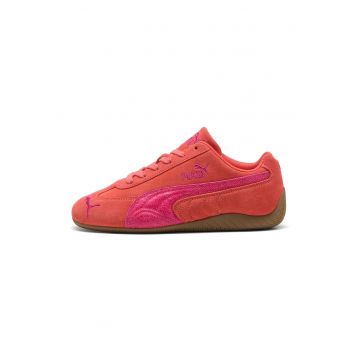 Pantofi sport Speedcat Vibes din piele intoarsa - Rosu capsuna