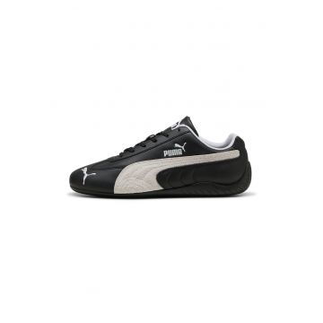 Pantofi sport unisex Speedcat din piele - Negru/Gri deschis