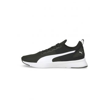 Pantofi unisex din plasa pentru alergare FLYER Runner - Alb/Negru