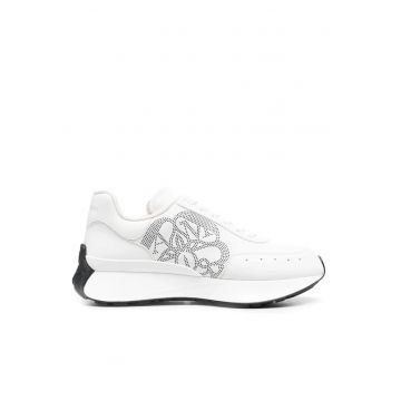 Sneakers femei -  Sprint Runner - Alb/Negru