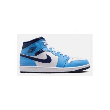 Tenisi inalti cu design colorblock si amortizare Air  1 Mid