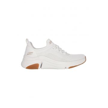 Pantofi sport din material textil BOBS Sparrow Flex - Alb murdar