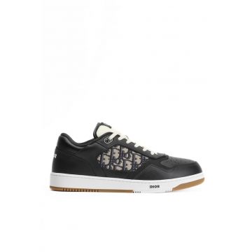 Sneakers barbati -  B27 Dior Oblique Black - Negru