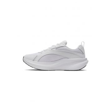 Pantofi cu logo Charged+ Assert 11 pentru alergare - Negru stins/Alb optic