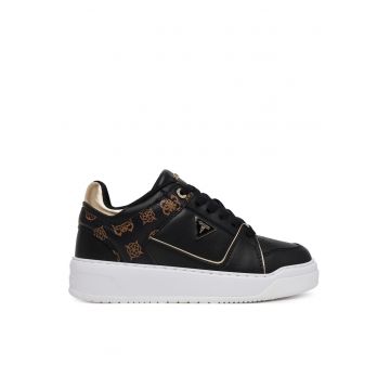 Pantofi dama -  FLTDEL FAL12 - piele ecologica - negru -