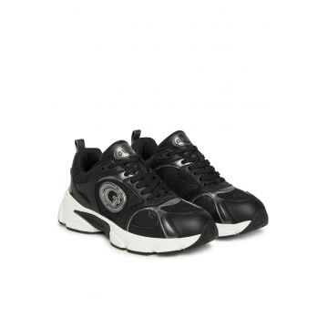 Pantofi dama -  piele ecologica - negru