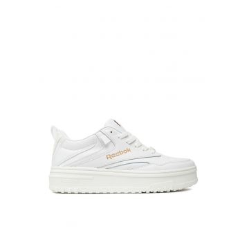 Pantofi sport dama -  adidasi femeie - piele naturala - alb
