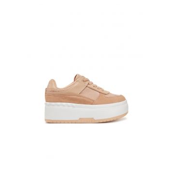 Pantofi sport dama -  FLPR2D FAL12 - piele ecologica - NUDE -