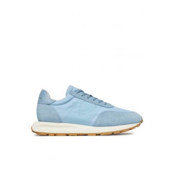 Pantofi sport dama  Mondial Vintage - piele naturala - albastru -