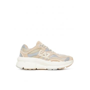 Pantofi sport femeie  Cement/Off White - material textil