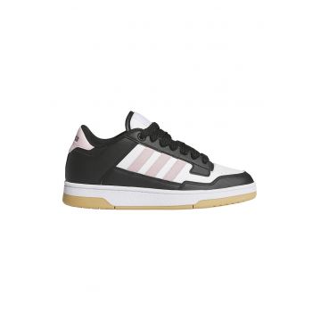 Pantofi sport low-cut Rapid Court - Alb/Negru