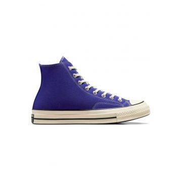 Tenisi barbati  Chuck 70 - piele ecologica/panza - albastru