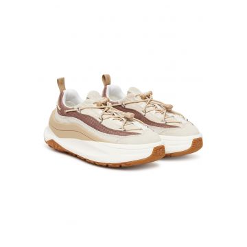 Tenisi dama  AH05 Moon247 Xlace 80D249 - piele naturala - bej