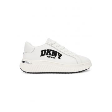 Tenisi dama -  piele naturala - alb/negru -