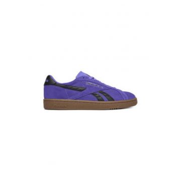 Tenisi violet  din piele naturala - Violet