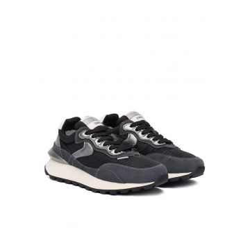 Adidasi 1B05 Owark Hype 2018292-2 - piele naturala - negru