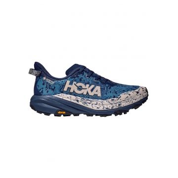 Pantofi alergare trail dama  Speedgoat 6 GTX FW 2025 - Bej/Albastru