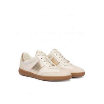 Pantofi dama -  piele naturala - bej - confortabil - elegant - Bej