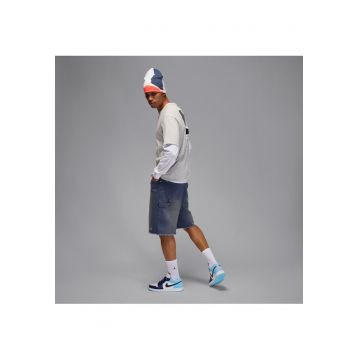 Pantofi sport  Air Jordan 1 Low - alb - piele - Alb/Albastru