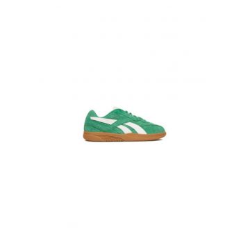 Pantofi sport dama  EO-HAMMER STREET - verde - piele naturala - sireturi