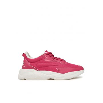 Pantofi sport dama  model Leon Runn - roz - material textil -