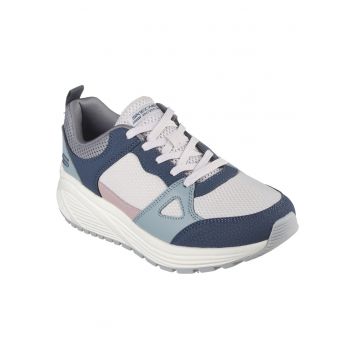 Pantofi sport low-cut cu segmente din material sintetic - Albastru
