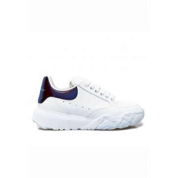 Sneakers barbati -  Court Trainer - Alb Bleumarin