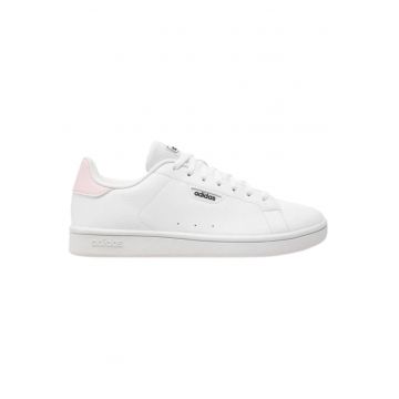 Tenisi dama  Urban Court - piele ecologica - alb/roz -
