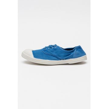 Bensimo - Tenisi low-cut cu sireturi - Albastru royal